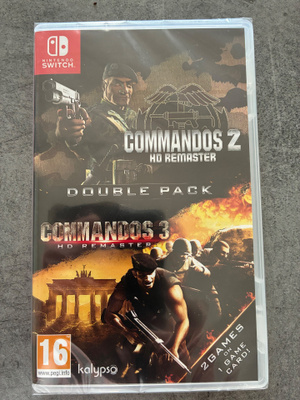 Nintendo switch commandos 2 & commandos 3