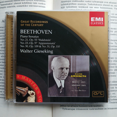 Beethoven • Gieseking - Piano Sonatas (CD)