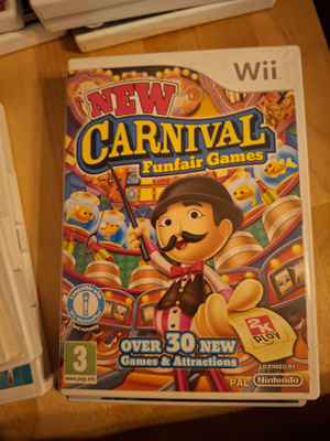 WII New Carnival Funfair Games CIB