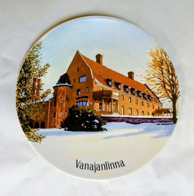 Arabia, Vanajanlinna seinälautanen 1996