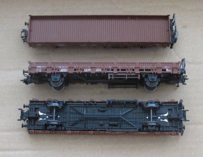 Märklin 3 uutta avovaunua
