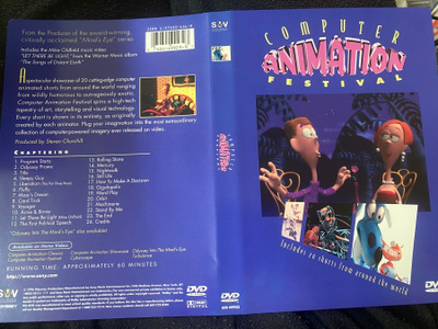Computer Animation Festival dvd
