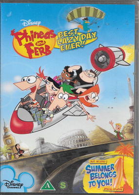 Phineas and Ferb - Best Lazy Day Ever! (kansipaperi)