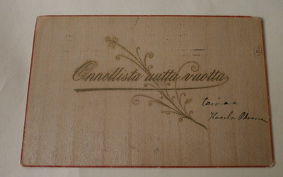 Vanha Uuden vuoden pk, erik. pintamateriaali, p. 1908