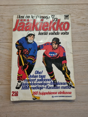 Jääkiekko keräilykansio 72 - 73 Williams