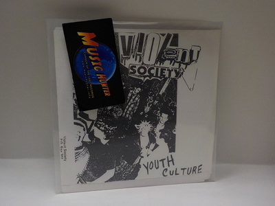 NEGATIVE REACTION/VIOLENT SOCIETY - SLUDGE M-/EX+ 7" SPLIT