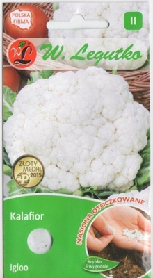 Kukkakaali - "Igloo" pelletoidut siemenet 12.2024 -70%!!!! #