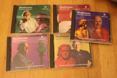 Yehudi Menuhin Beethoven Symphonies 5 CD