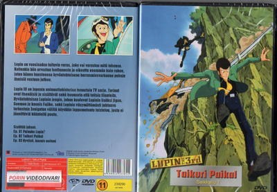 Lupin The 3Rd Taikuri Paikal (86 542) UUSI -FI- DVD suomik.