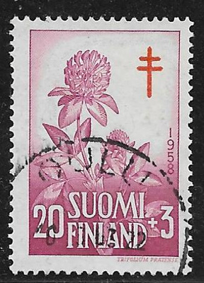 Tuberkuloosi 20+3mk 1958 (LAPE 494) O