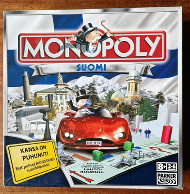Monopoly Suomi lautapeli uudenveroinen