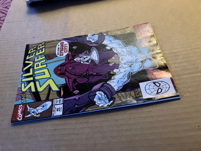 MARVEL THE SILVER SURFER 40/1990 HYVÄ