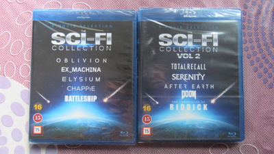 Scifi Collection Vol. 1-2 Blu-ray