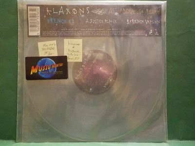 KLAXONS - AS ABOVE SO BELOW M-/M- FRENCH EP
