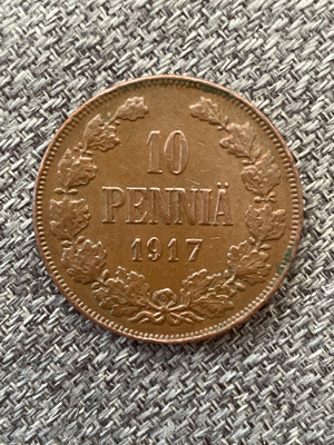 Suomi 10 Penniä 1917