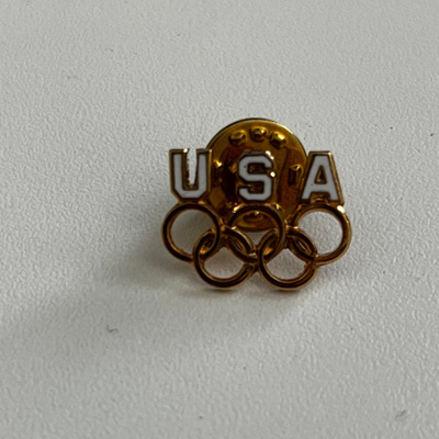 USA Olympiarenkaat pinssi