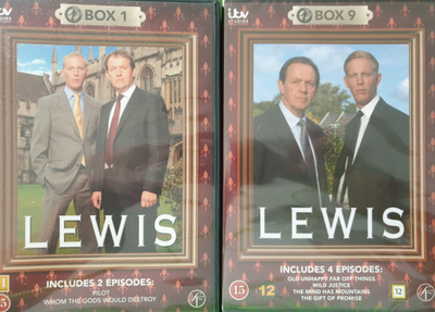 Komisario Lewis box 1 & box 9 DVD