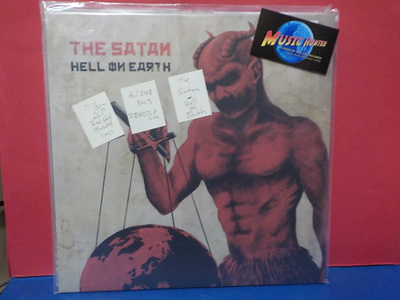 THE SATAN - HELL ON EARTH M-/M- HOL 2018 NOV 9 2LP