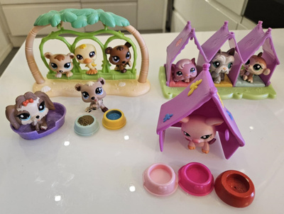 Littlest Petshop -hahmot ja -tarvikkeet