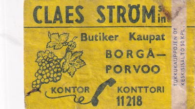 Borgå - Porvoo, Claes Ström   5/8