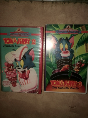 VHS videokasetti Tom & Jerry osat 2 & 3
