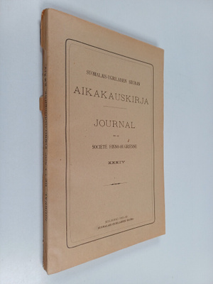 Suomalais-ugrilaisen seuran aikakausikirja XXXIV