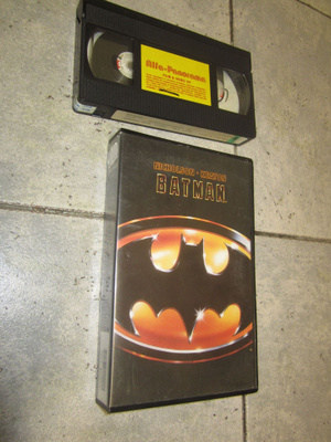 BATMAN - VHS  Jack Nicholson - Michael Keaton -( isokoppa )