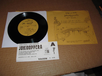Lauluja Ja Aarioita Jokioopperasta 7" Jorma Panula & Tapio P