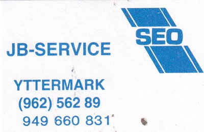 Yttermark, SEO , JB - Service       3/8