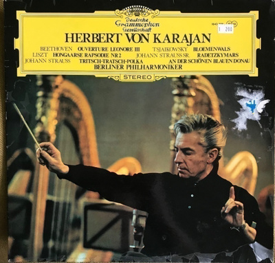 Herbert von Karajan & Wienin filharmonikot LP