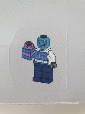 LEGO Holiday Sweater Nebula and Gift