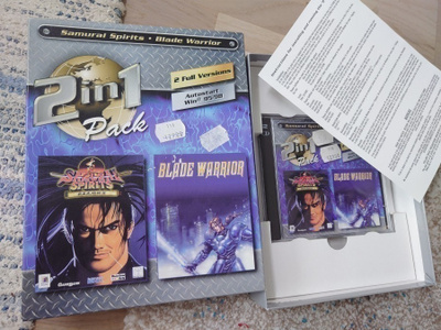 samurai spirits & blade warrior pc big box 2 in 1