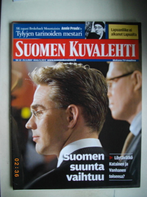 Suomen Kuvalehti Nro 12/2007 (26.10)