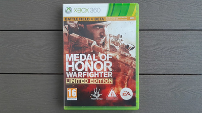 Xbox360: Medal of Honor Warfighter - Limited Edition peli