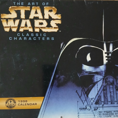 STAR WARS CLASSIC CHARACTERS 1998 -SEINÄKALENTERI