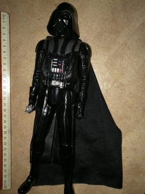 Tähtien Sota dark Vader musta taistelija koko 28 cm ( 2013 )