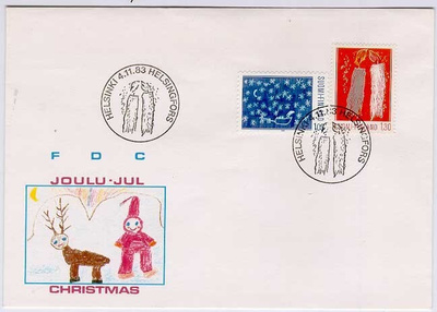 1983 joulu FDC