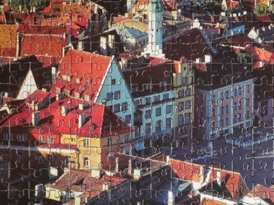 Palapeli 1000 p., Tallinna