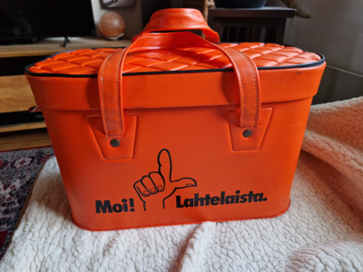 Mallasjuoman vintage kylmälaukku.1970-1980 Luvulta