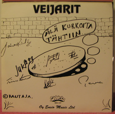 Single: Veijarit - Älä kurkota tähtiin / Painan vain pään