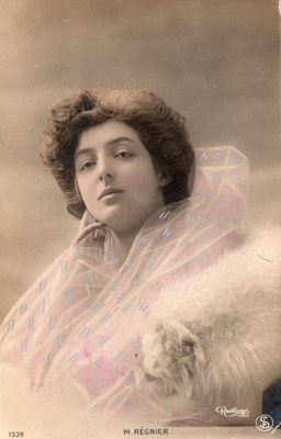 Vanha postikortti- M.Regnier Reutlinger