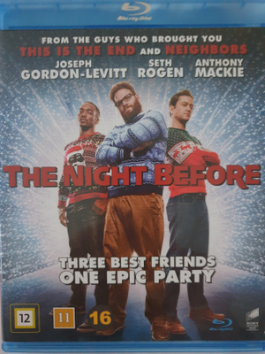 THE NIGHT BEFORE BLU-RAY
