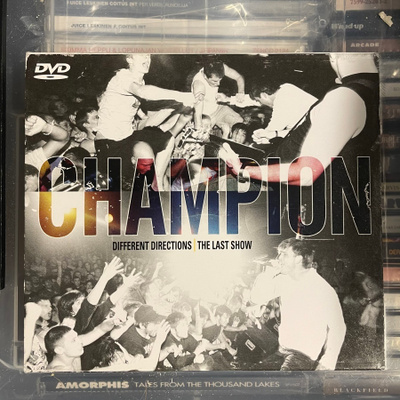 CHAMPION - Different Directions (The Last Show) CD+DVD Punk