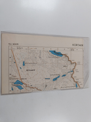 Topografinen kartta 1:20 000, N:o 4614 05 : Kortakkosokka
