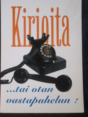 KULKEMATON KIRJOITA TAI OTANKO.. PELARGONIA PRESS