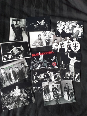 DEAD KENNEDYS valokuva 12kpl --- 9cm x 13cm