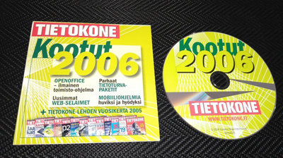 TIETOKONE LEHDEN CD KOOTUT 2006