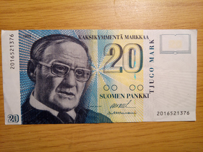 20 Markkaa 1993