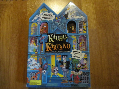 KAUHUKARTANO BOKSI lautapeli ym. HALLOWEEN -  KAUHU