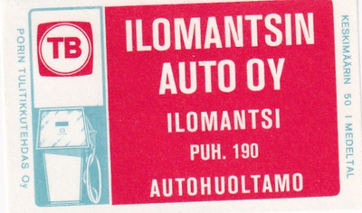 Ilomantsi, Ilomantsin Auto  Oy , TB  2/15